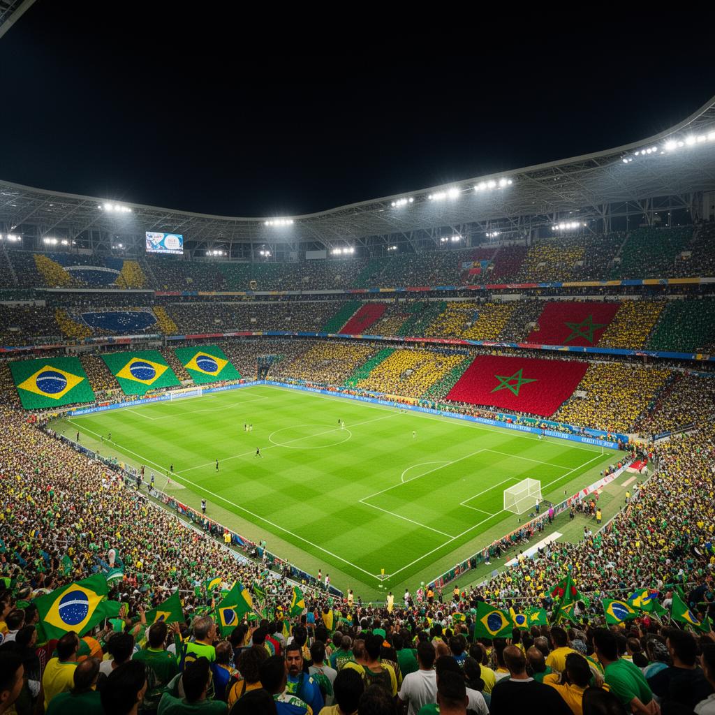 Brasil estreia com empate diante de Marrocos em partida equilibrada pela Copa do Mundo 2026
